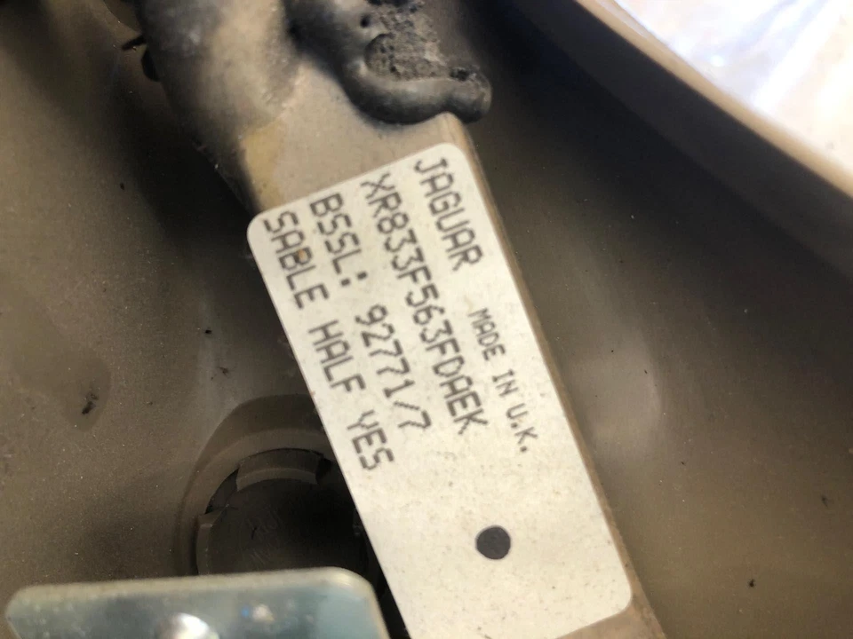 Volante Jaguar S-Type 2000-2002 madera y cuero carbón izquierdo Foto 4 de 4