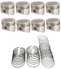 Sealed Power Dish Pistons8moly Rings For Ford Fe 390 1968-76mercury 410 030