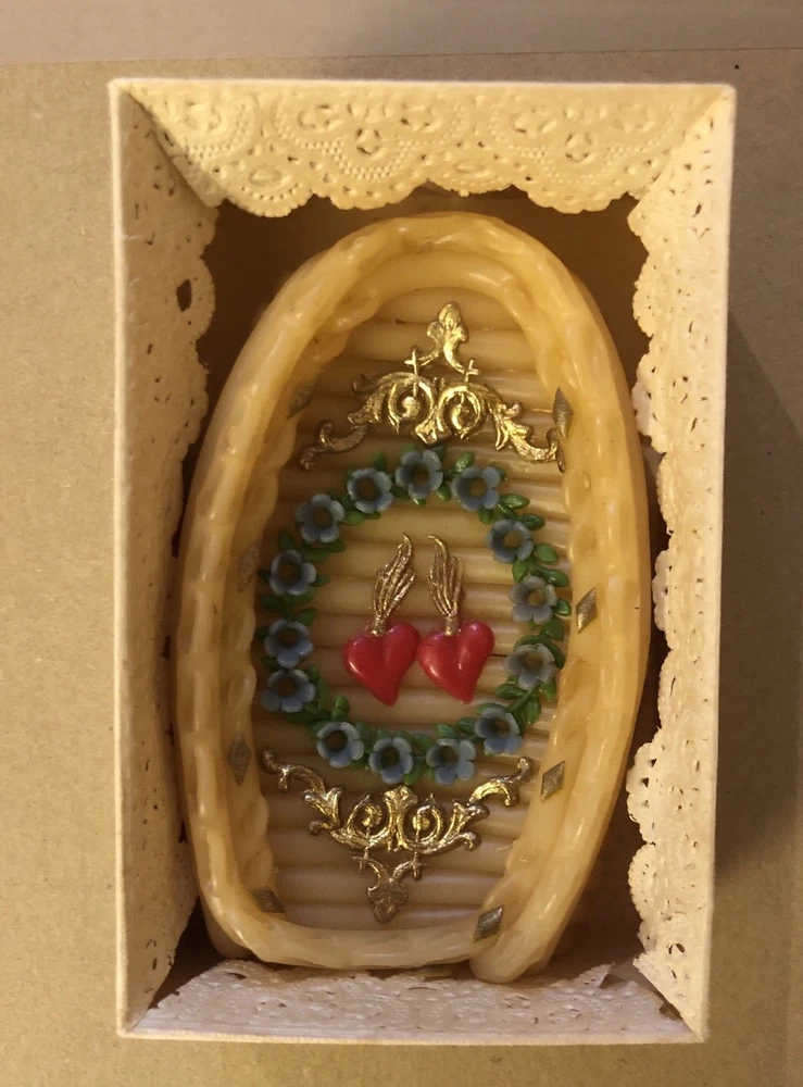 Traditionelles Wachsstöckel, Antik ca.12cm x 6 cm