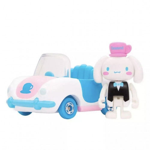 Dream Tomica ride on pyu- Rolland do collection black mi Sanrio  【Unopened】Takara Tomy Tomica Ride-On Sanrio Puroland 5-Piece Set display picture 1