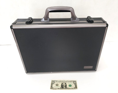 CompuCase 17'' Max Laptop Storage Hard Suitcase Briefcase - Shoulder Strap Rings