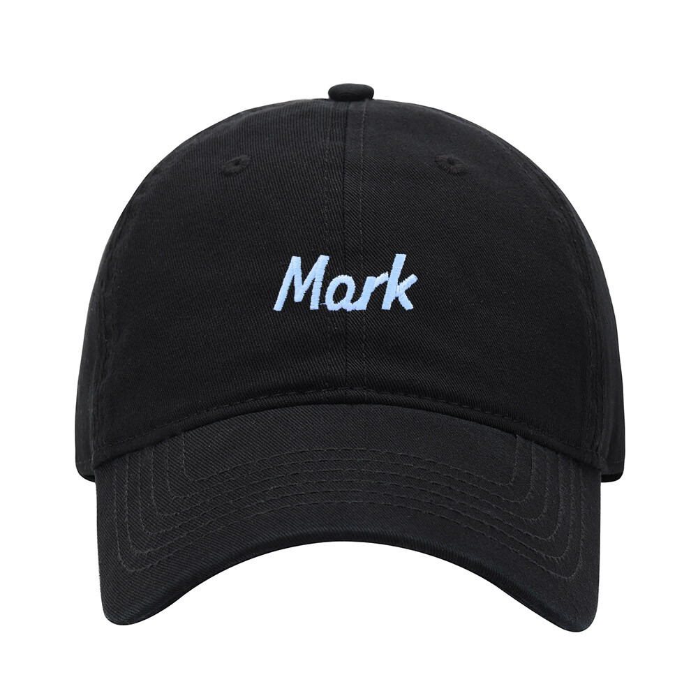 Baseball Cap Men Name Mark Gift Embroidered Washed Cotton Dad Hat Baseball Caps