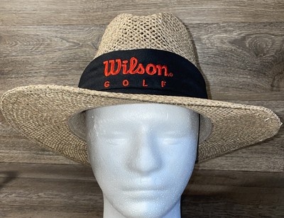 Wilson Straw Brim Tennis Hat Bucket 