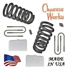 1995.5-2004 for Tacoma 2WD 2" Drop Coils Lowering Springs 3" Lowering Blocks Kit
