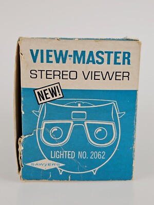 Model H Sawyer's Lighted View-Master Stereo Viewer Open Box