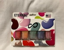 Eternal 5 Piece Nail Polish Set-Candy Pastels-Quick Dry, Mirror Shine New in Box