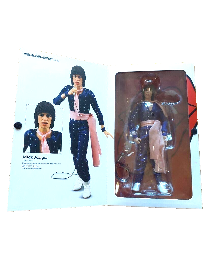 Medicom Toy RAH Real Action Heroes MICK JAGGER 1/6 scale ABS Medicom Toy RAH Real Action Heroes MICK JAGGER 1/6 scale ABS