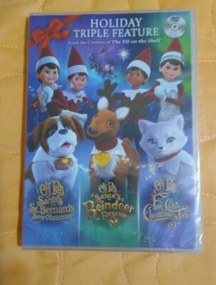 Elf Pets  Holiday Triple Feature DVD New Sealed Box Scout Elf Productions 