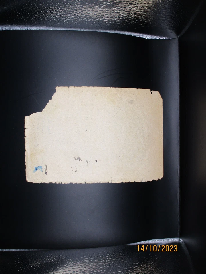 lasciapassare TRIESTE A marca sopr. REPUBBLICA ITALIANA 29 DIC 1953 Foto 2 de 2