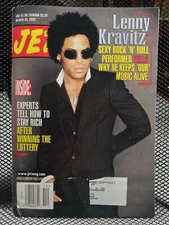 LENNY KRAVITZ Lottery Experts Racial Black American JET Magazine March 25 2002