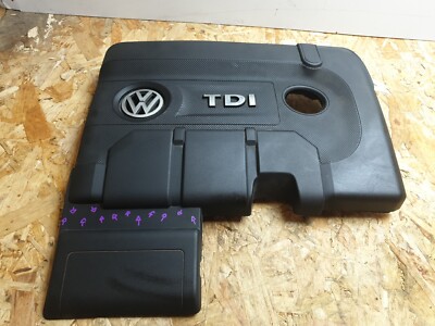 2015 Mk5 Volkswagen Polo FL A05 Engine Cover 1.4 Diesel Cusa Black 