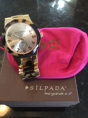 Silpada Timeless TORTOISE Watch Silpada KRT0061 Tortoise Watch - nhima.co.zm main image 4