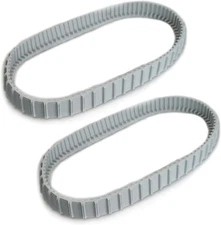 (2 Pack) Replacement Gray Tracks for Maytronics Dolphin Robotic Pool Cleaners wi