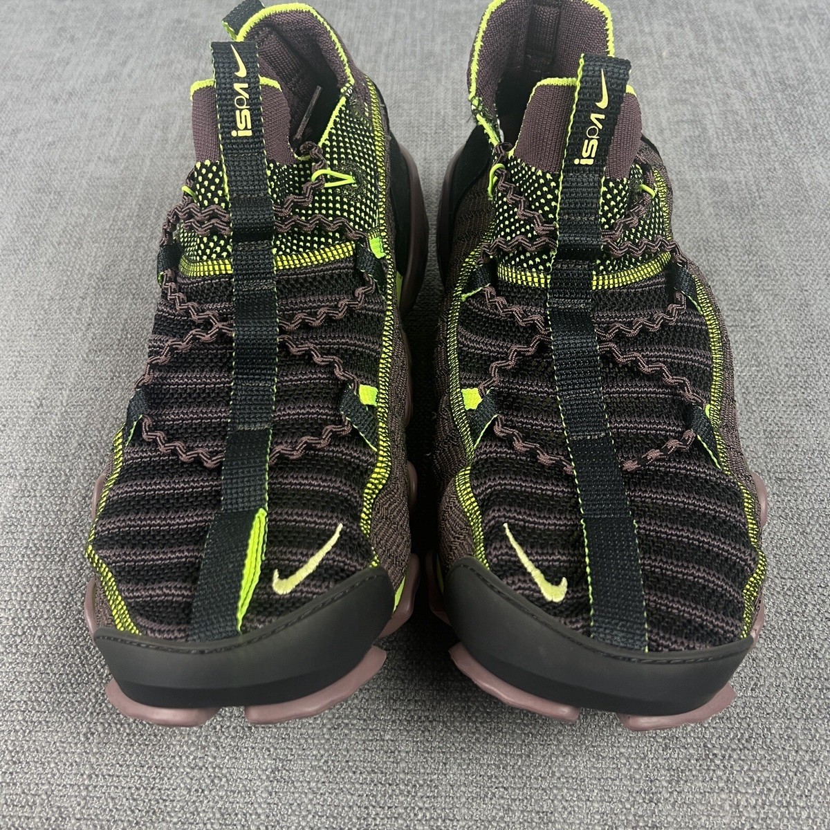 NEW Nike ISPA Link Off Noir Limelight CN2269-001 Men\'s Size 7.5 Nike ISPA Link Off Noir Limelight Smokey Mauve CN2269-001 sz  main image 2