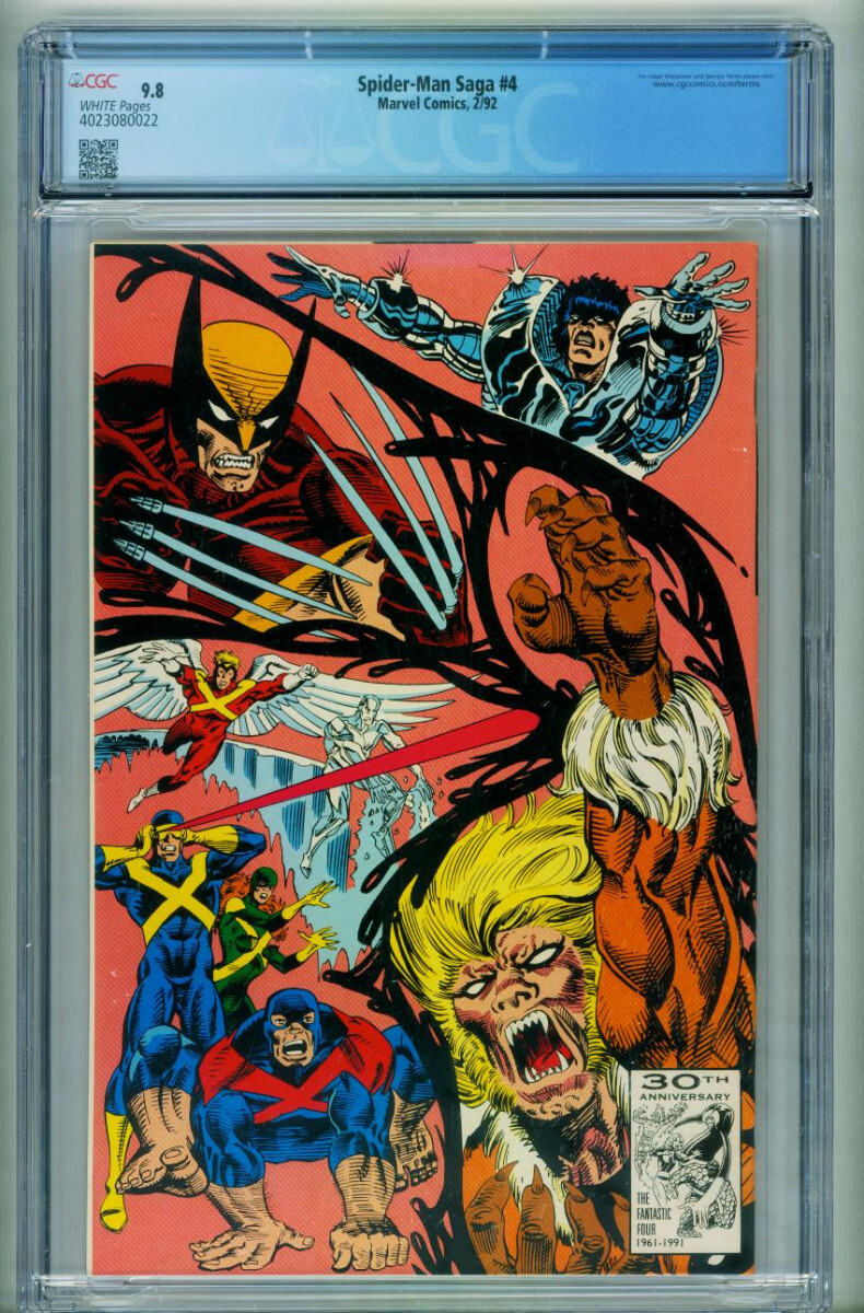 Spider-Man Saga #4 CGC 9.8--Venom--comic book--1991--4023080022 | eBay