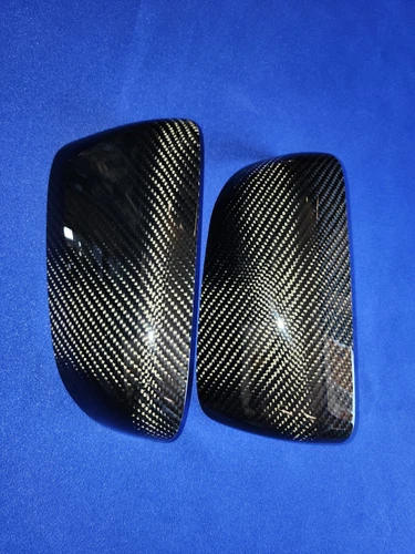 NEW CARBON FIBER MIRROR COVERS FIT 05-09 MUSTANGS