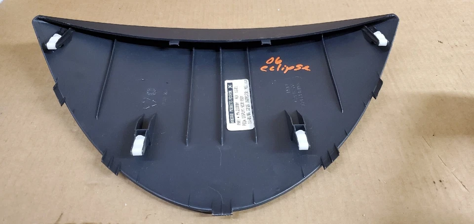 2006 - 2009 Mitsubishi Eclipse Center Dash Clock Display Hood Cover Assembly OEM Foto 4 de 4