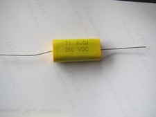 10 pieces of 6.0 uf 250VDC NOS CAPACITOR,