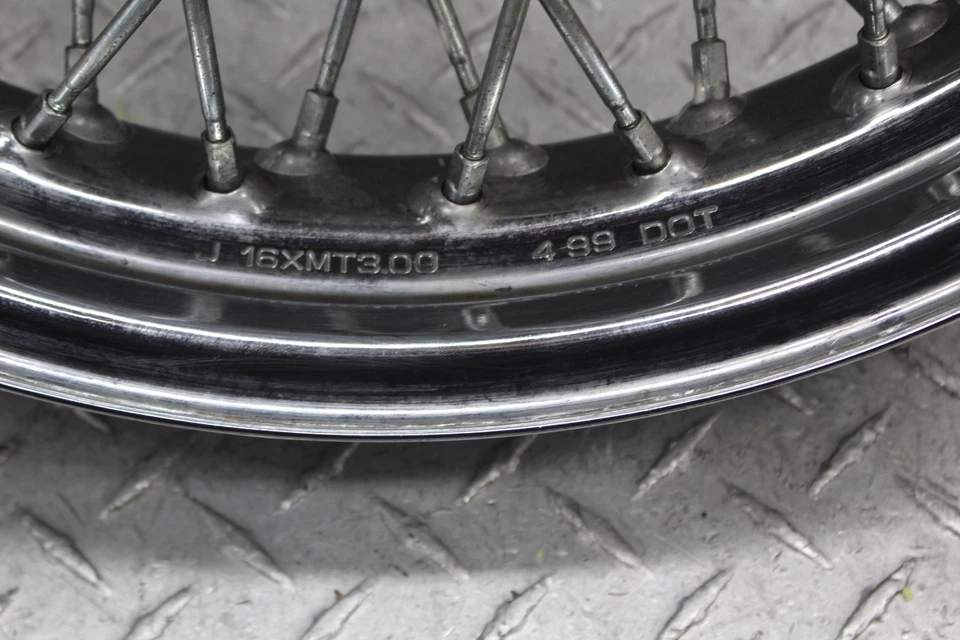 Yamaha Road Star 1999 - llanta delantera rueda D.I.D. 16X3.00 DOT Foto 4 de 4