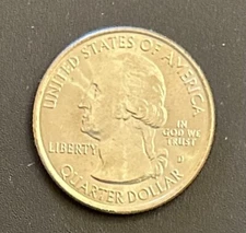 2011 D. Gettysburg PA.  BU. ATB series, Washington Quarter