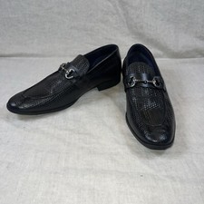 Steve Madden Men's Loafers Shoes P Henley Black Size 10