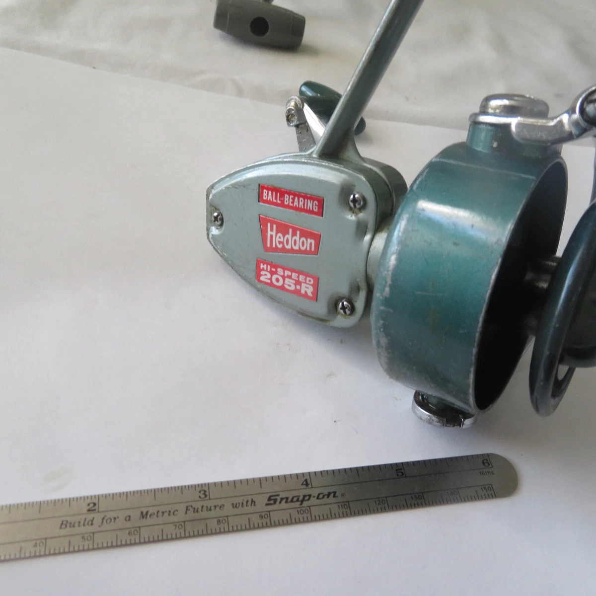 FISHING REEL HEDDON HI-SPEED 205-R BALL BEARING ALL METAL JAPAN PARTS