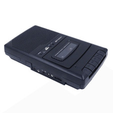 Emerson Portable Cassette Player and Recorder with Digital Conversion and Mic