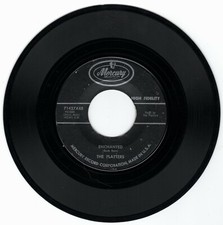 THE PLATTERS - ENCHANTED - THE SOUND AND THE FURY - VERY GOOD PLUS 45