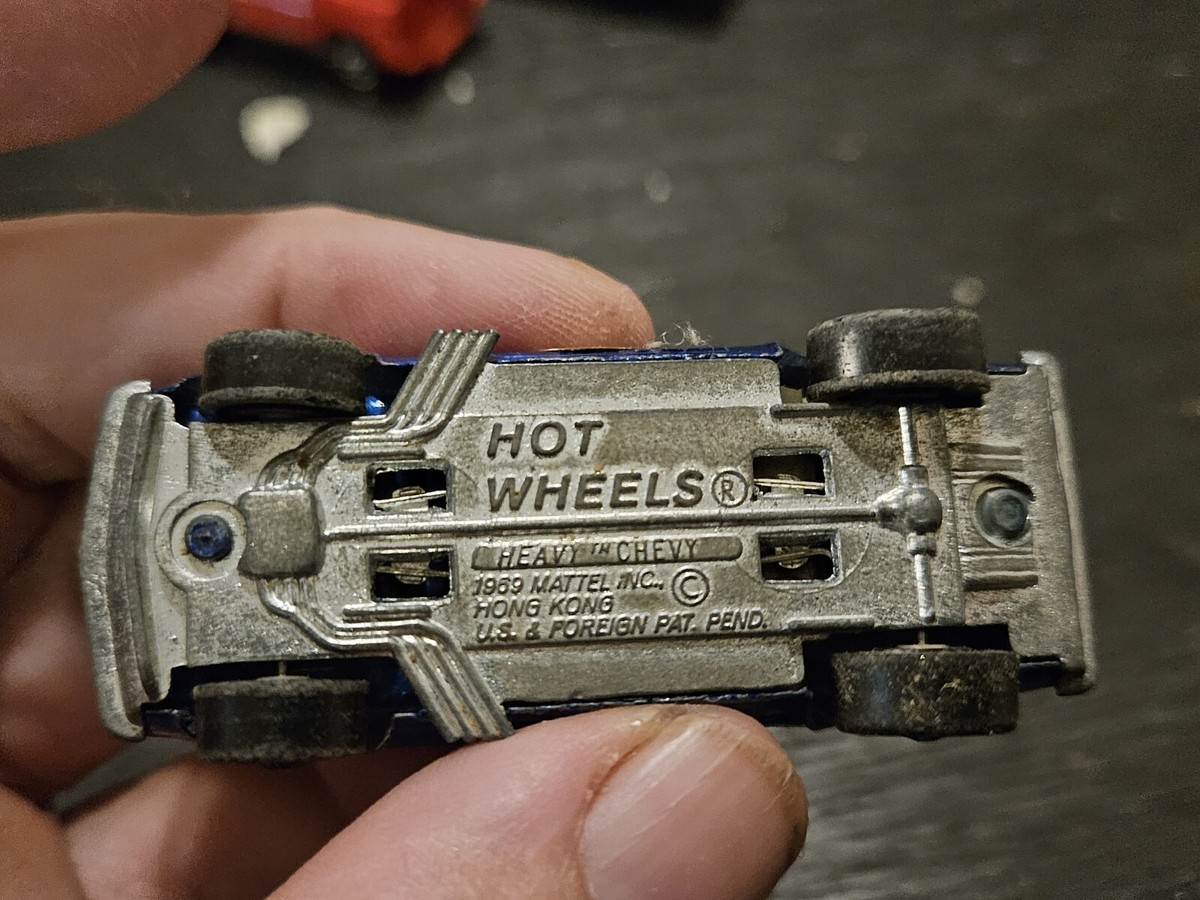 Vintage 1969 Hot wheels Redline Heavy Chevy Blue | eBay