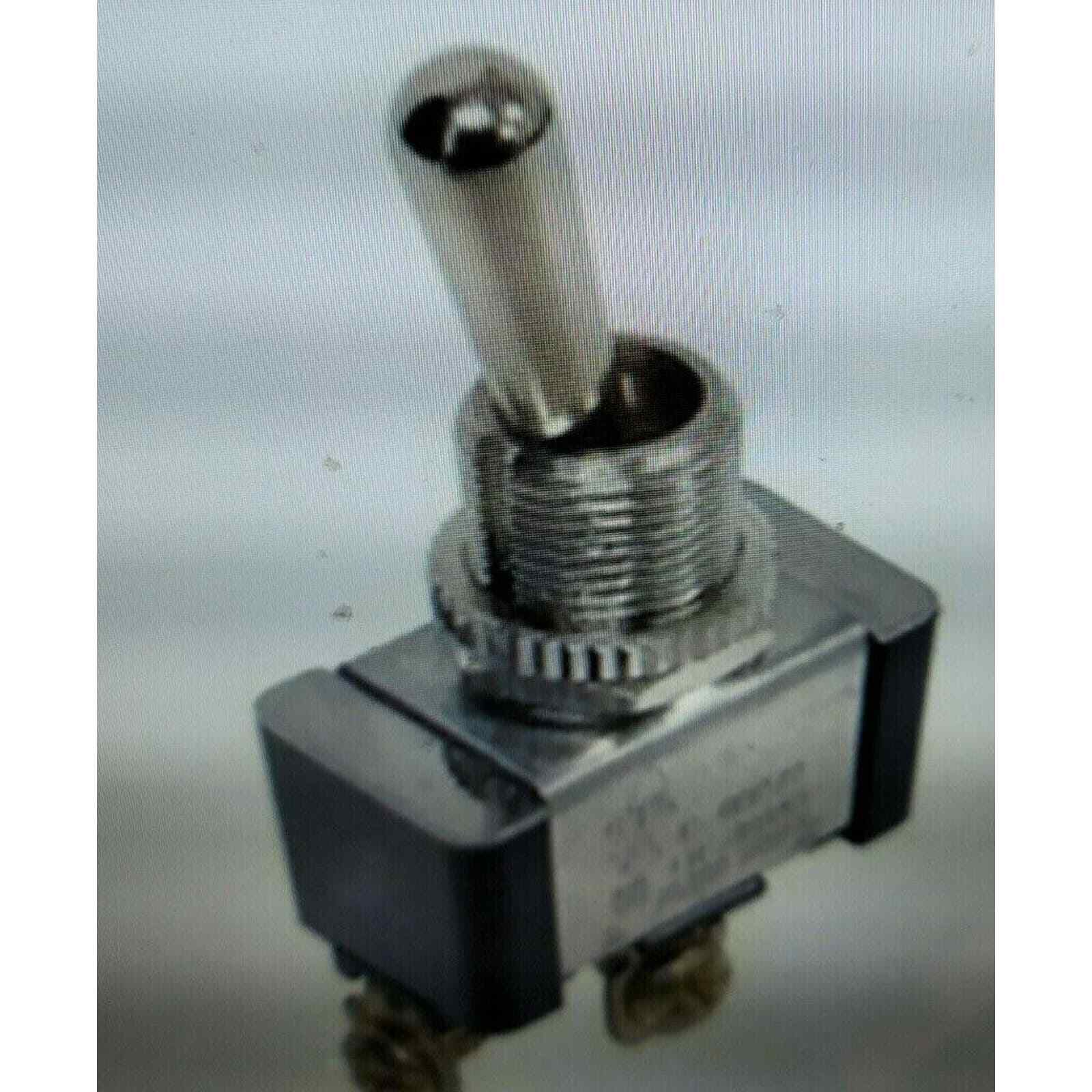Three Morris Products Heavy Duty Toggle Switch Screw Terminals, SPST On ...