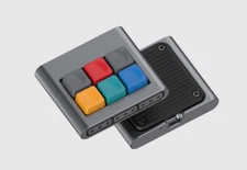 GMK DUALSHOT & RAMAWORKS M6-C  - 6% Macro Pad Only - Light Use - Free Shipping