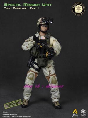 Easy&Simple 1/6 Es26008 Special Mission Unit Tier-1 Operator Part