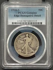1916 S 50C Walking Liberty Half Dollar PCGS Good, Low Mintage Key Date