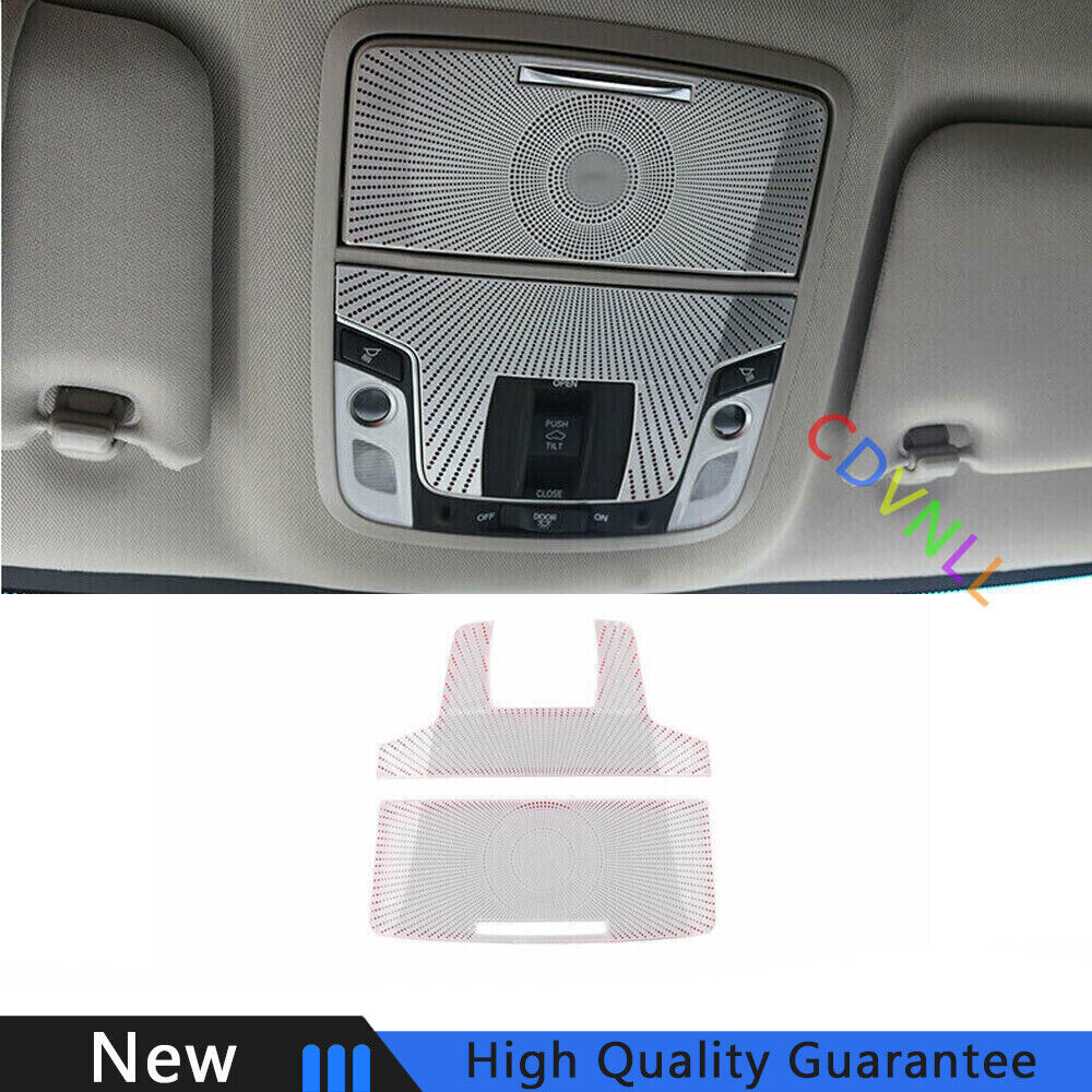 For Honda Accord 10TH 18-22 Silver Titanium Front Reading Light Lamp Cover Trim