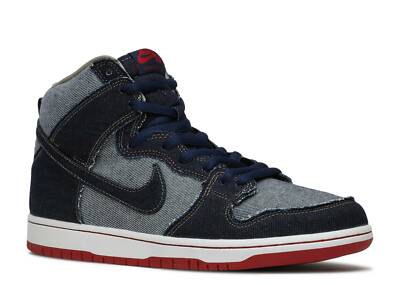 NIKE SB DUNK HIGH TRD QS ''DENIM REESE FORBES'' MIDNIGHT SZ 13 [881758-441]