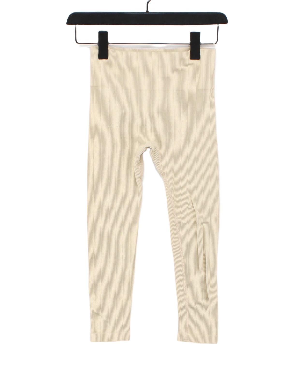 ALTRA HIIT Leggings Donna S Crema Rigato 100% Altro Capri