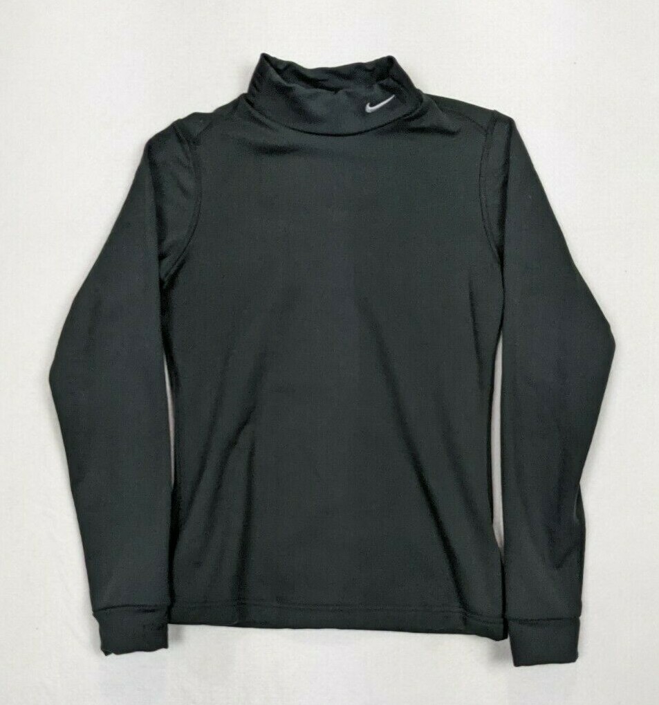 SACAI X NIKE Nike Fit Dry Donna Pullover Camicia Giacca Taglia S 4 6 Misto Poliestere Nero