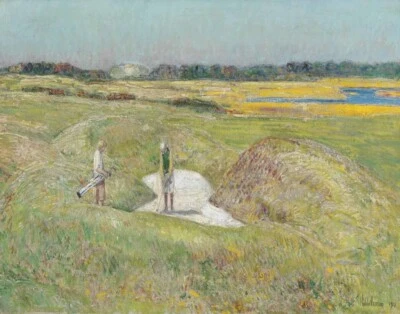 Childe Hassam The Tap At The 15th Maidstone Club East Hampton Canvas Print - Image 1 of 4