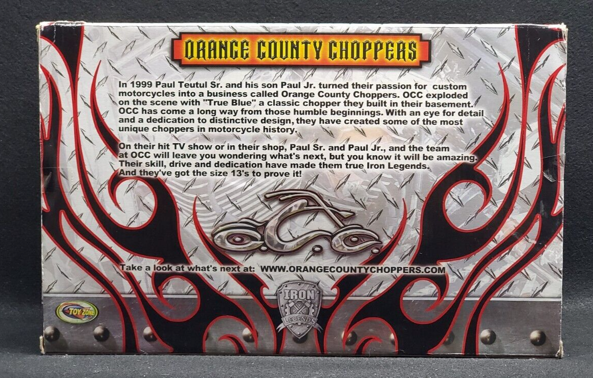 Toy Zone Iron Legends Orange County Choppers Motorcycle eBay
