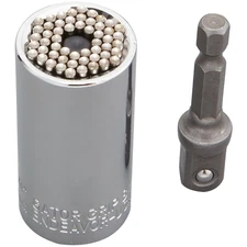 3/8 In. Universal Socket with Power Drill Adapter