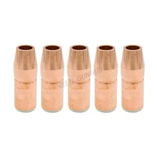 MIG Nozzle N-M1218C 1/2" ID 1/8" Recess AccuLock MDX Fits Miller MDX-250 Mig Gun