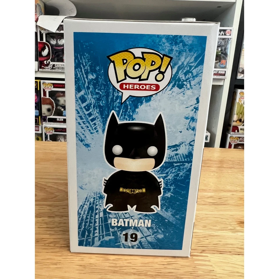 Batman The Dark Knight Rises Funko Pop #19 DC Comics Héroes Películas Bale abovedado Foto 2 de 4