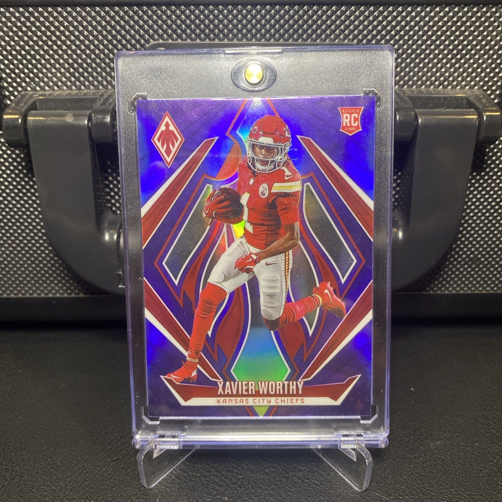 2024 Panini Phoenix - Rookie Xavier Worthy #250 Purple RC