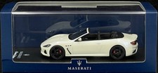 Maserati Grancabrio Open Phase 2 2019 TrueScale 1:43 Pearl White Resin Model