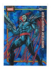 2026 Topps Marvel Chrome SAPPHIRE BASE CARD #080 80 Mister Sinister (X-Men)