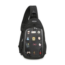 Kawaii Oxford Ita Bag Pin Display Chest Pack Shoulder Bag Sport Backpack Hiki...