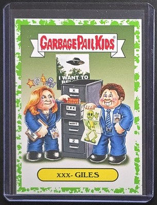 2016 Garbage Pail Kids Sci-Fi TV Series XXX-Giles 10a - Green