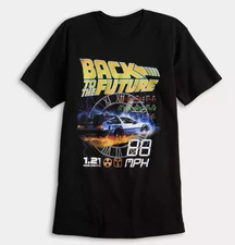 Men's Back to the Future 88mph Tee Size Classic S-5XL T-Shirt