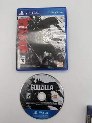 Godzilla Sony PlayStation 4 2015 Tested Working CLEAN DISC PS4