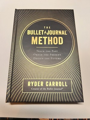 Bullet Journal Method by Ryder Carroll (Hardcover) Minimal underlining/highlight